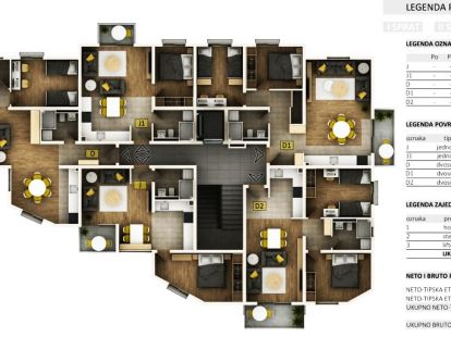 Апартаменты, Черногория, О. Бар, Бар, 110 500 € фото 2