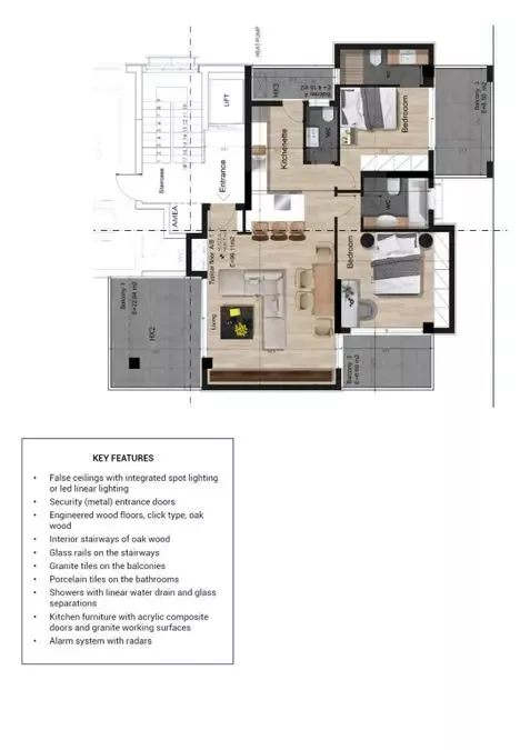 Апартаменты, Греция, Аттика, 500 000 € фото 4