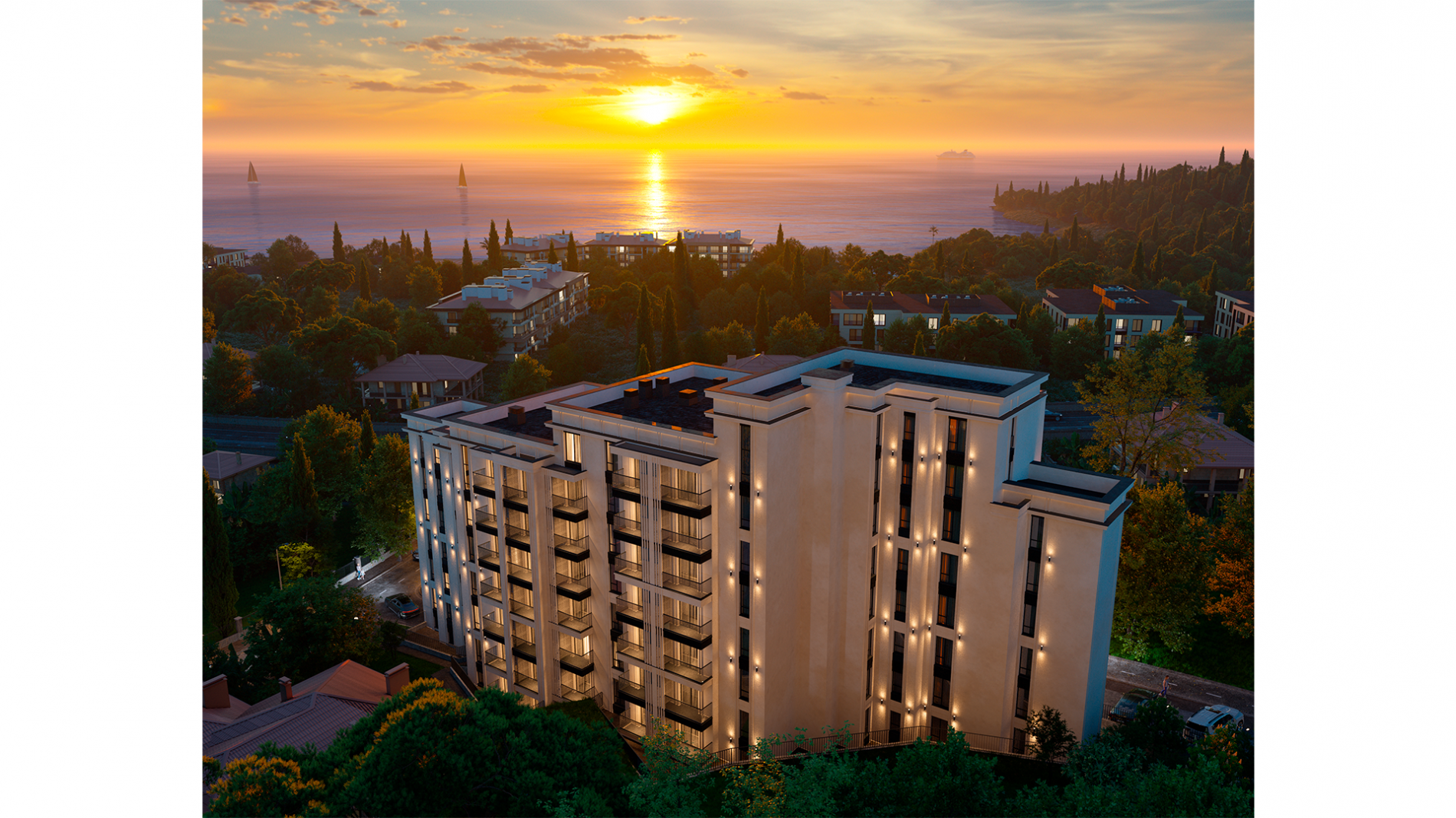 Апартаменты, Черногория, О. Будва, Бечичи, 210 745 € фото 1