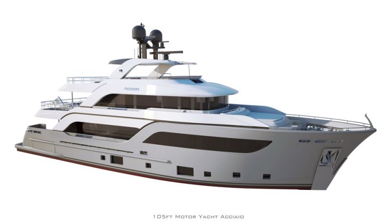 Продажа яхты Cantiere Delle Marche Acciaio 105 в Европе в Майами - 11400000€ - Ref: 255 фото 1