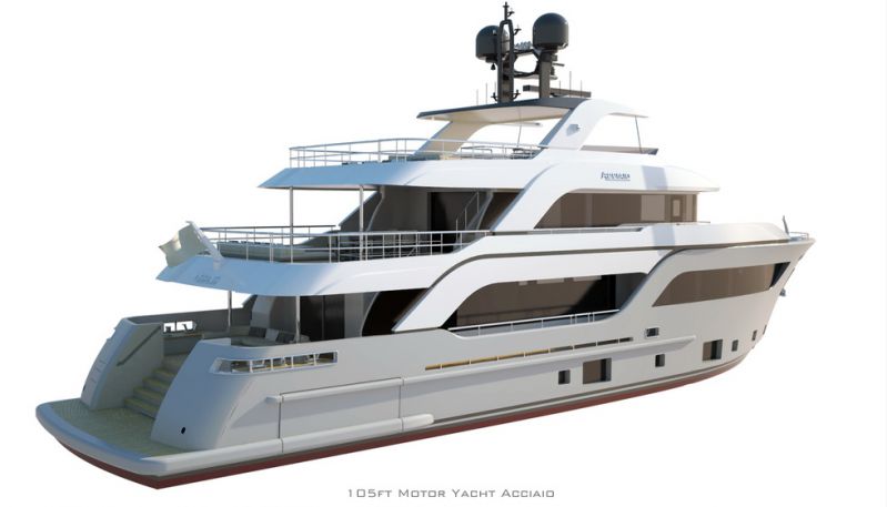 Продажа яхты Cantiere Delle Marche Acciaio 105 в Европе в Майами - 11400000€ - Ref: 255 фото 3