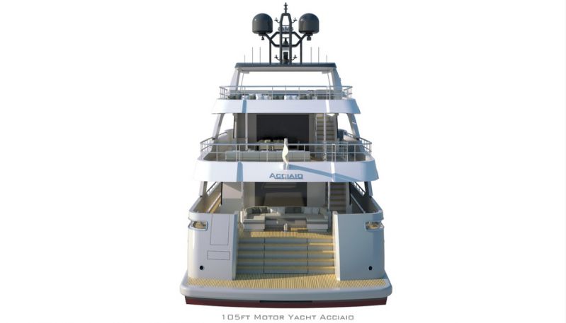 Продажа яхты Cantiere Delle Marche Acciaio 105 в Европе в Майами - 11400000€ - Ref: 255 фото 5