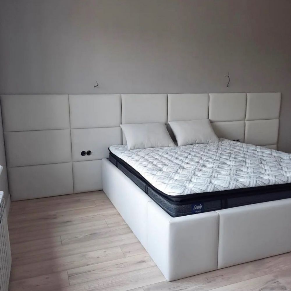 Индивидуальный проект кровати с мягкими панелями в Валенсии - Ref: 6194 фото 2