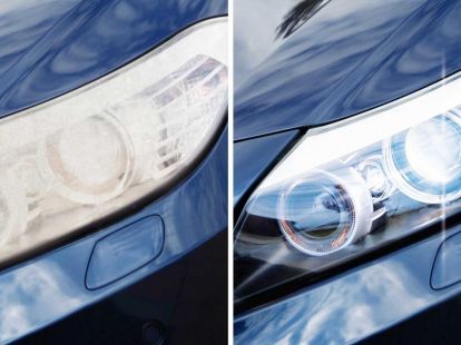 Chemical polishing of car headlights (ID:7913)