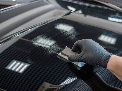 Coating the car with liquid glass (ID:8132)