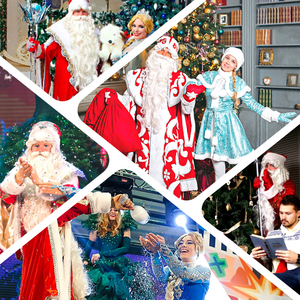 Новогодние поздравления от Деда Мороза и Снегурочки в Дубае - 1400Dh - Ref: 8212 фото 1