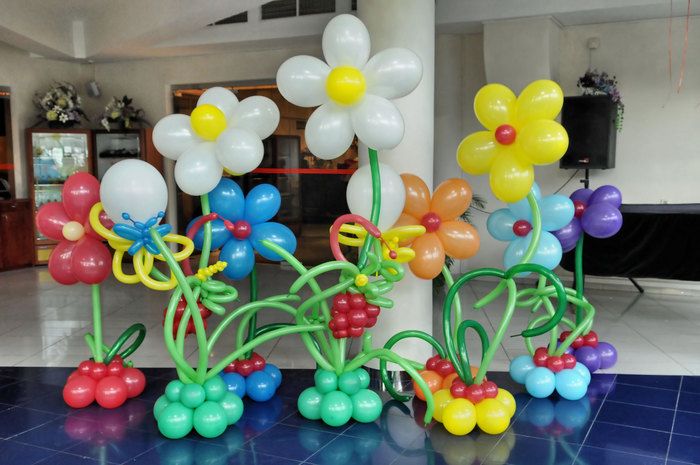 Оформление шарами детского праздника в Марбелье - Ref: 8834 фото 2