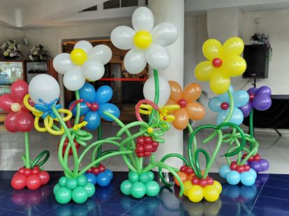 Оформление шарами детского праздника в Марбелье - Ref: 8834 фото 2