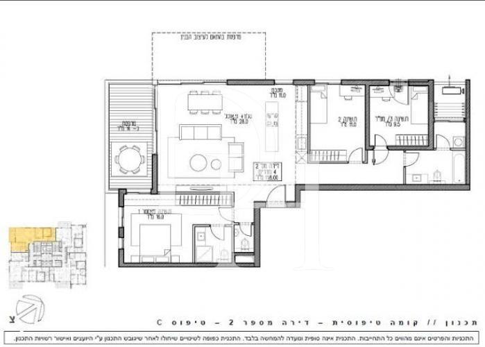 Апартаменты, Израиль, Тель-Авивский, Тель-Авив, 820 000 $ фото 4