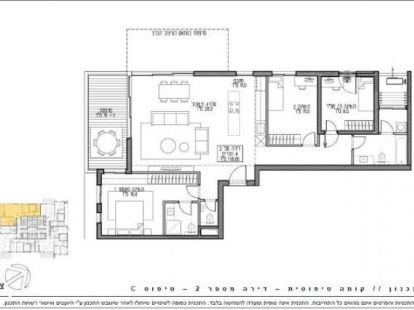 Апартаменты, Израиль, Тель-Авивский, Тель-Авив, 820 000 $ фото 4