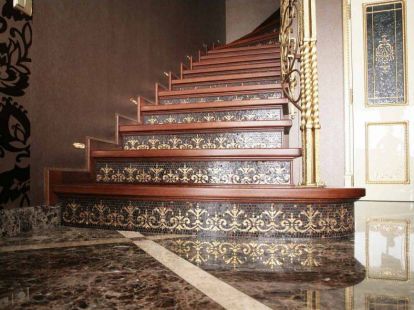 Облицовка лестницы плиткой в Дубае - Ref: 8880 фото 2