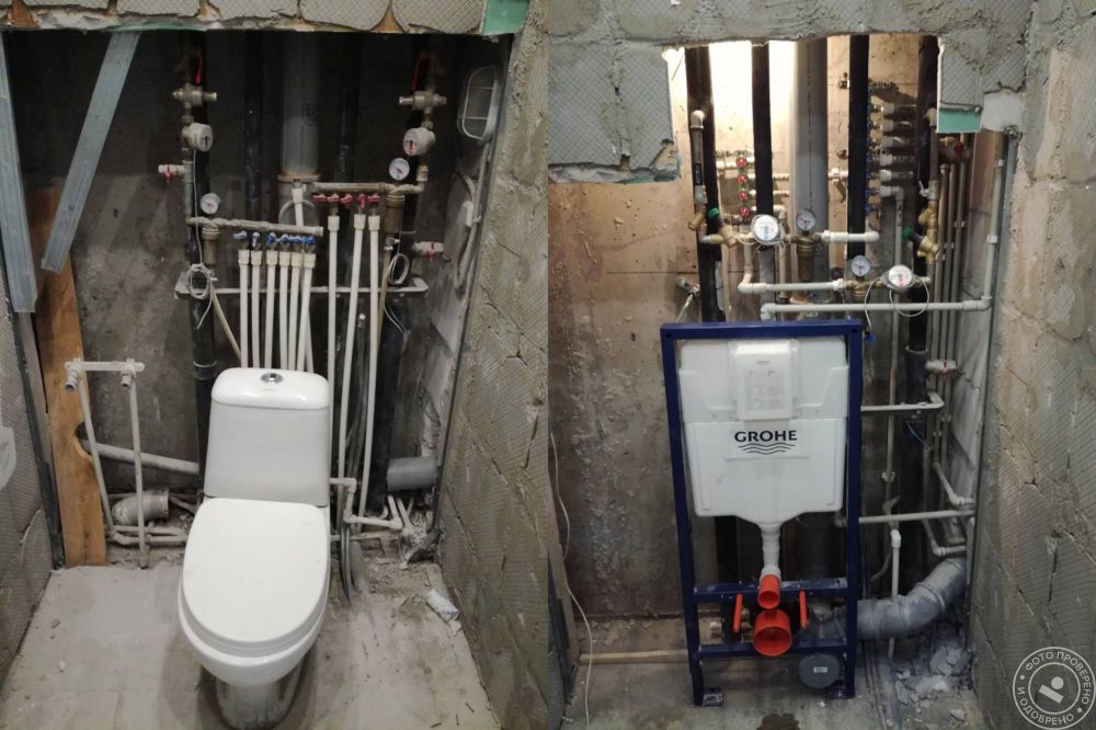 Замена сантехники в ванной и туалете в Дубае - Ref: 9503 фото 1