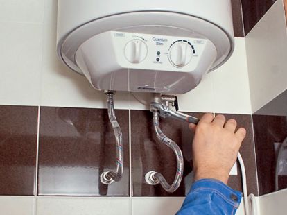 Installation of a water heater - boiler (ID:9697)