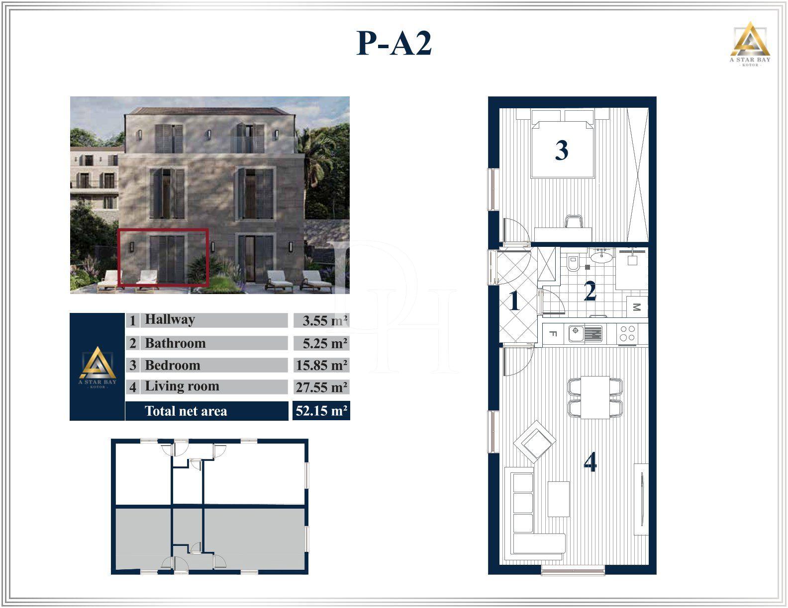 Апартаменти, Чорногорія, Г. Котор, Який, 236 500 € фото 5