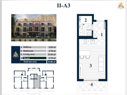 Apartments, Montenegro, Kotor c., Kotor, 115 500 € photo 3