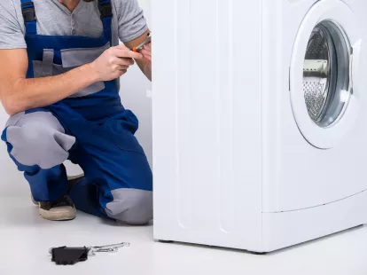 Installing a washing machine (ID:10336)