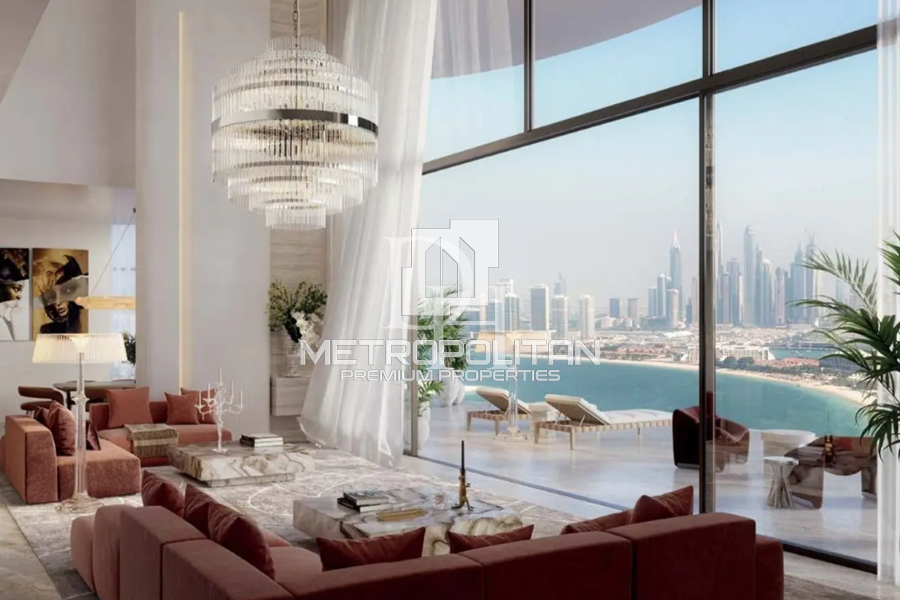 Apartamenty, Zjednoczone Emiraty Arabskie, Emirat Dubaju, Palm Jumeirah, 9 992 320 Dh zdjęcia 1