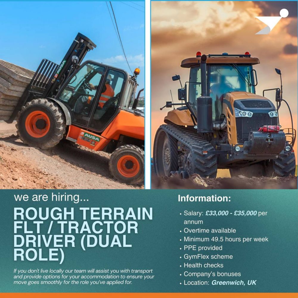 Водитель трактора в Лондоне - 33000£ - Ref: 10725 фото 1