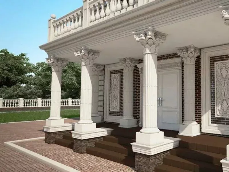 Уличные элементы мозаика и колонны в Дубае - Ref: 11283 фото 1