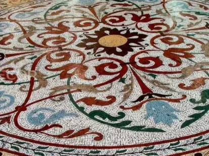 Мозаика из натурального камня в Дубае - Ref: 11287 фото 2