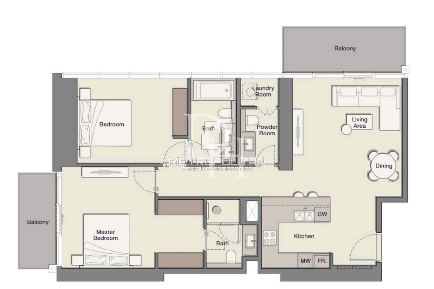 Апартаменти, ОАЕ, Емірат Дубай, Дубай, 2 950 000 Dh фото 10