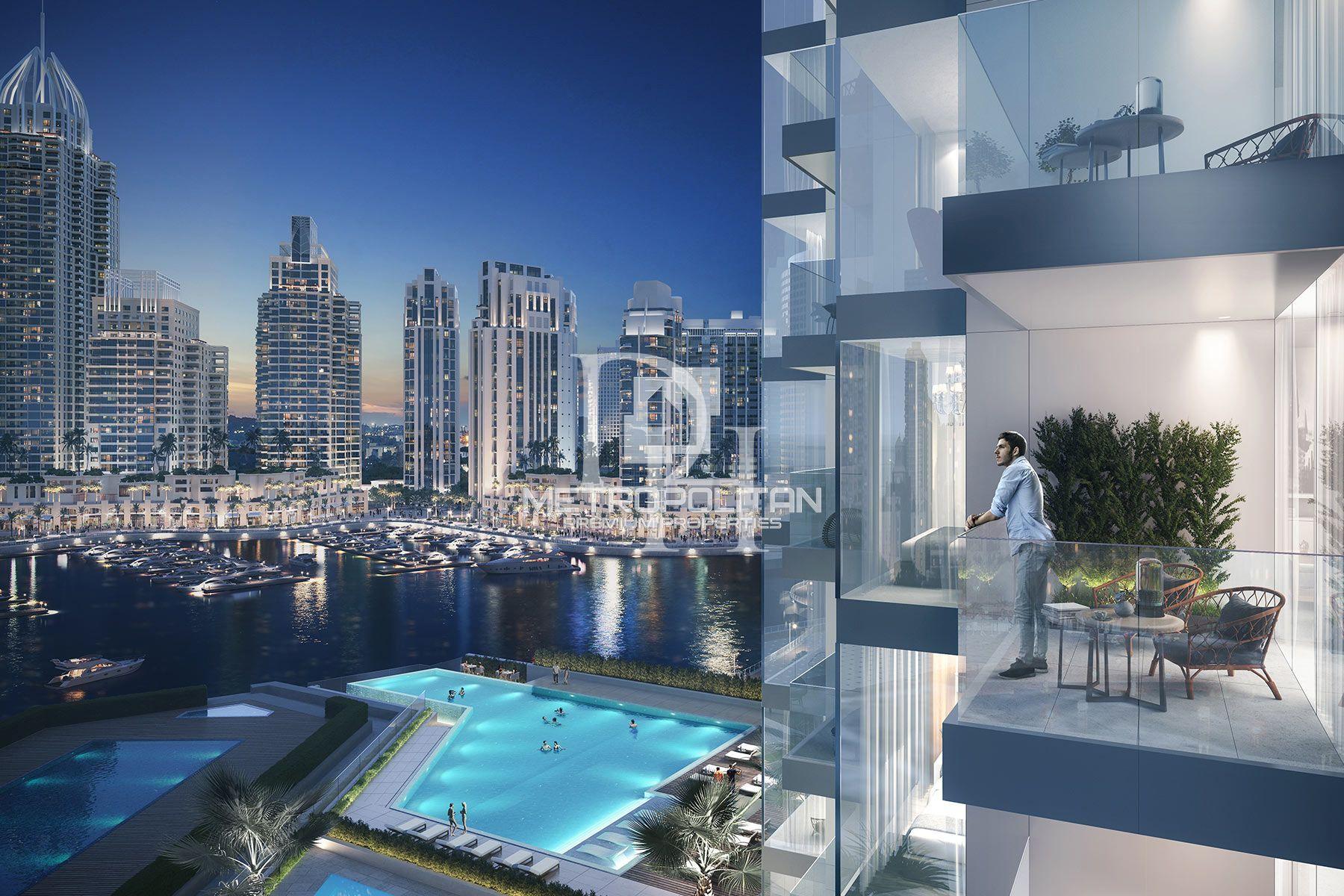 Apartamenty, Zjednoczone Emiraty Arabskie, Emirat Dubaju, Dubai Marina, 1 619 000 Dh zdjęcia 1