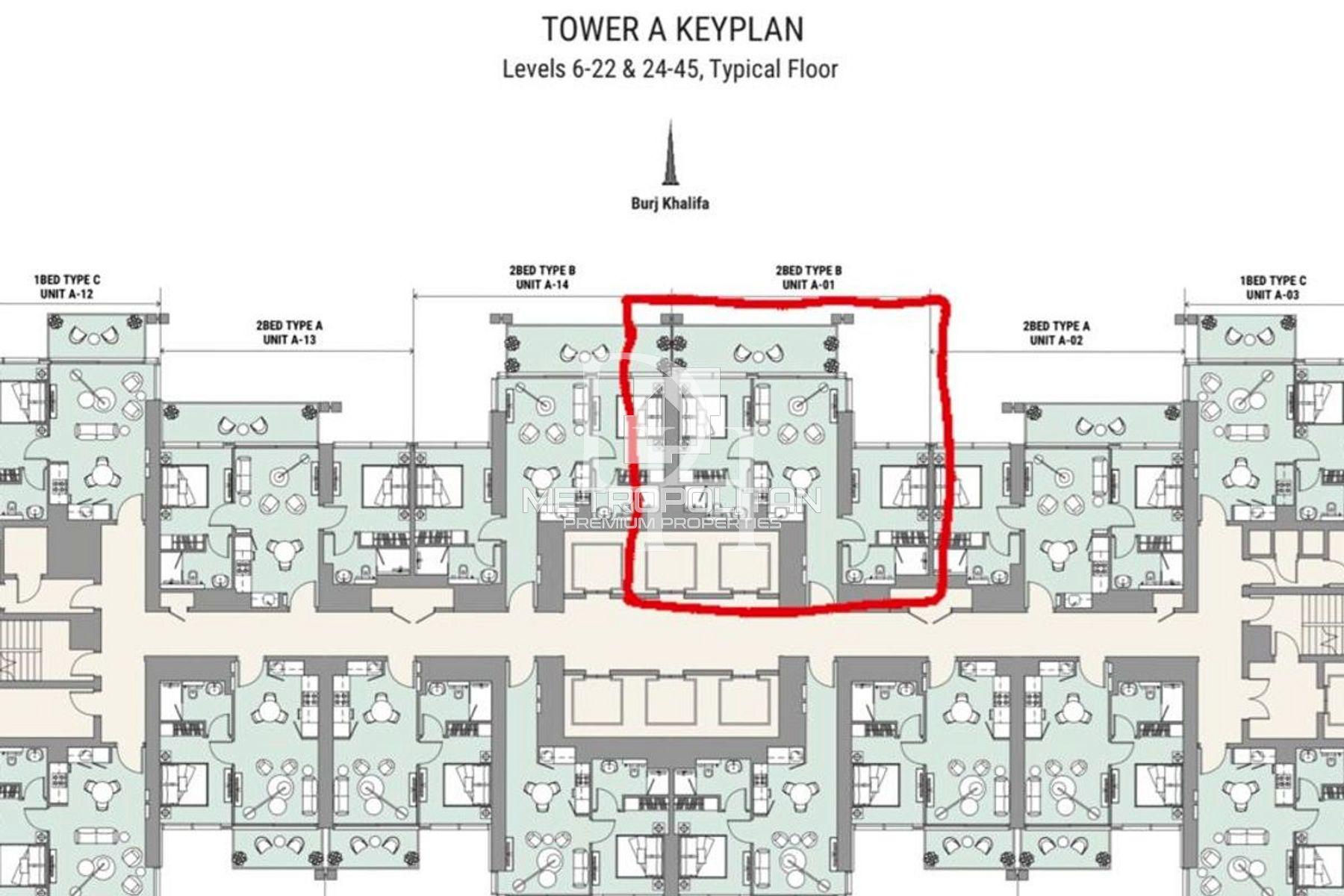 Апартаменти, ОАЕ, Емірат Дубай, Дубай, 2 245 000 Dh фото 13