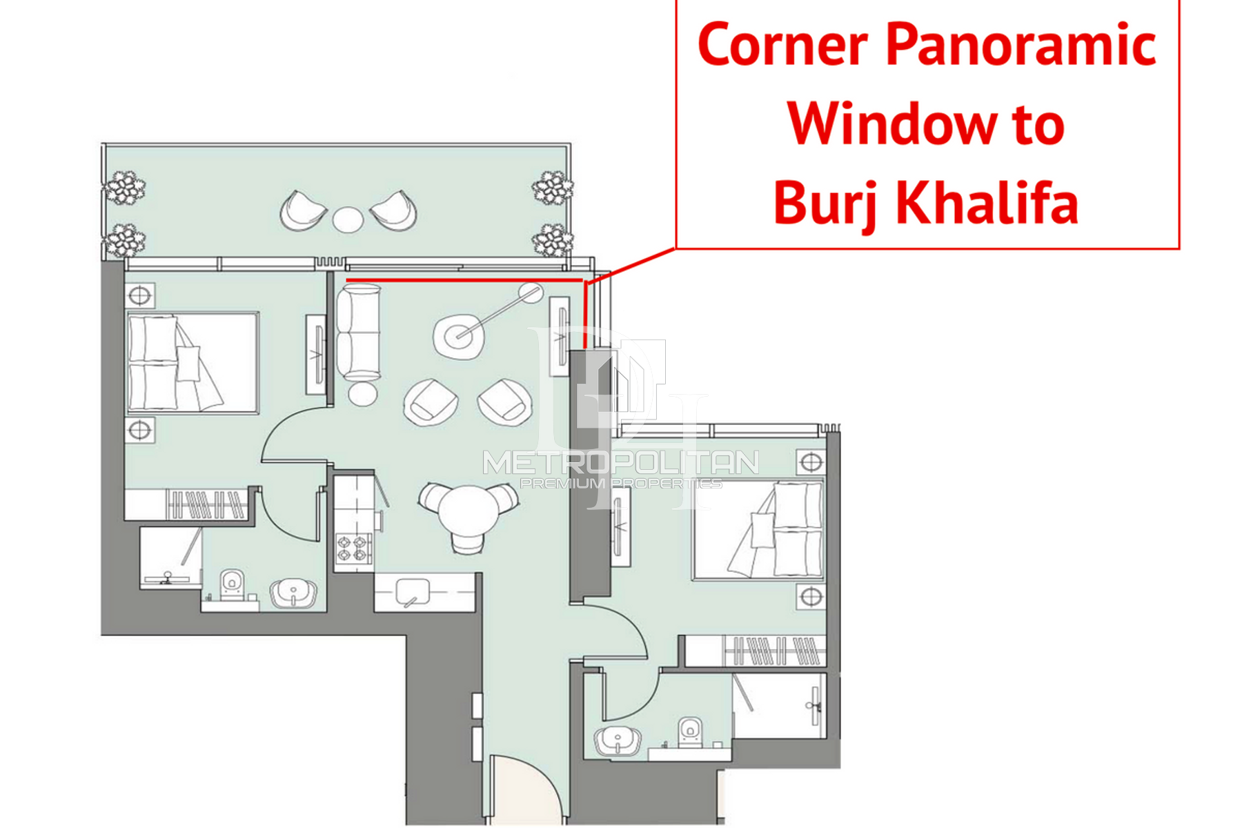 Апартаменти, ОАЕ, Емірат Дубай, Дубай, 2 245 000 Dh фото 14