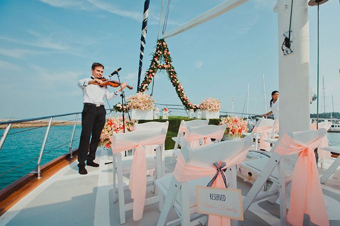 Mieten Sie eine Yacht für eine Hochzeit in Barcelona - Ref: 11330 foto 1