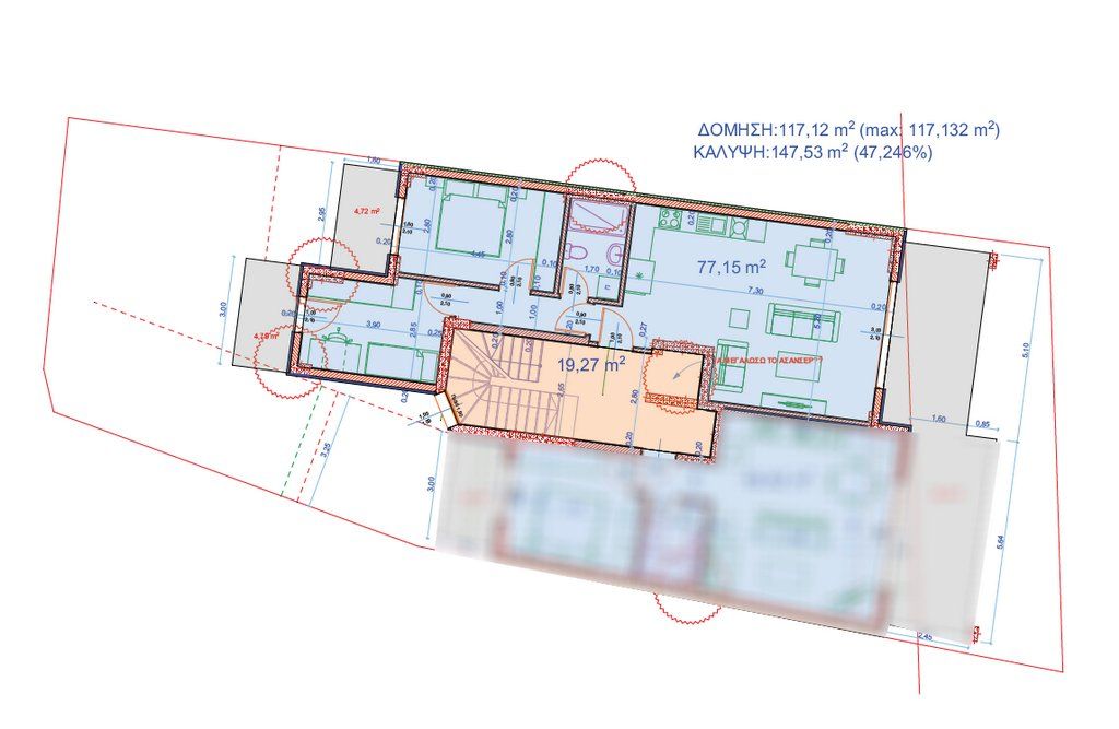 Апартаменты, Греция, Пелопоннес, Лутраки, 235 000 € фото 11