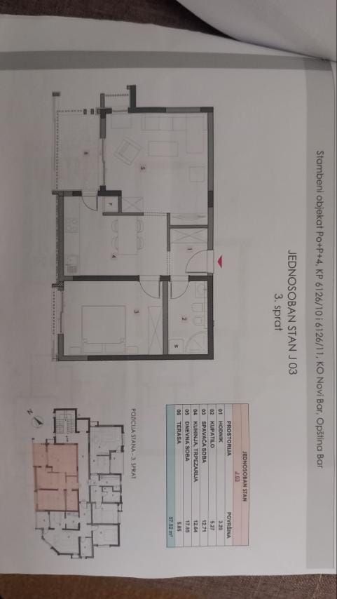 Апартаменты, Черногория, О. Бар, Бар, 74 000 € фото 3