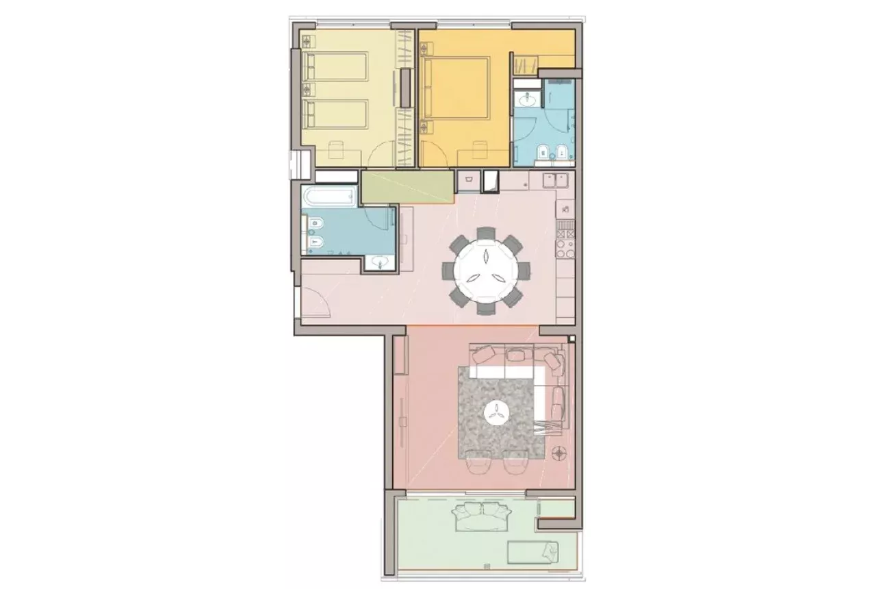 Апартаменты, Черногория, О. Будва, Рафаиловичи, 620 600 € фото 6