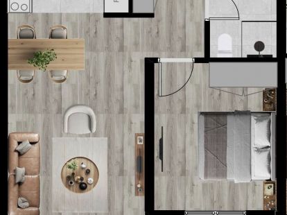 Апартаменты в Баре, Черногория, 47м2 - стоимость 108&nbsp;100€ - Ref: 80776 фото 2