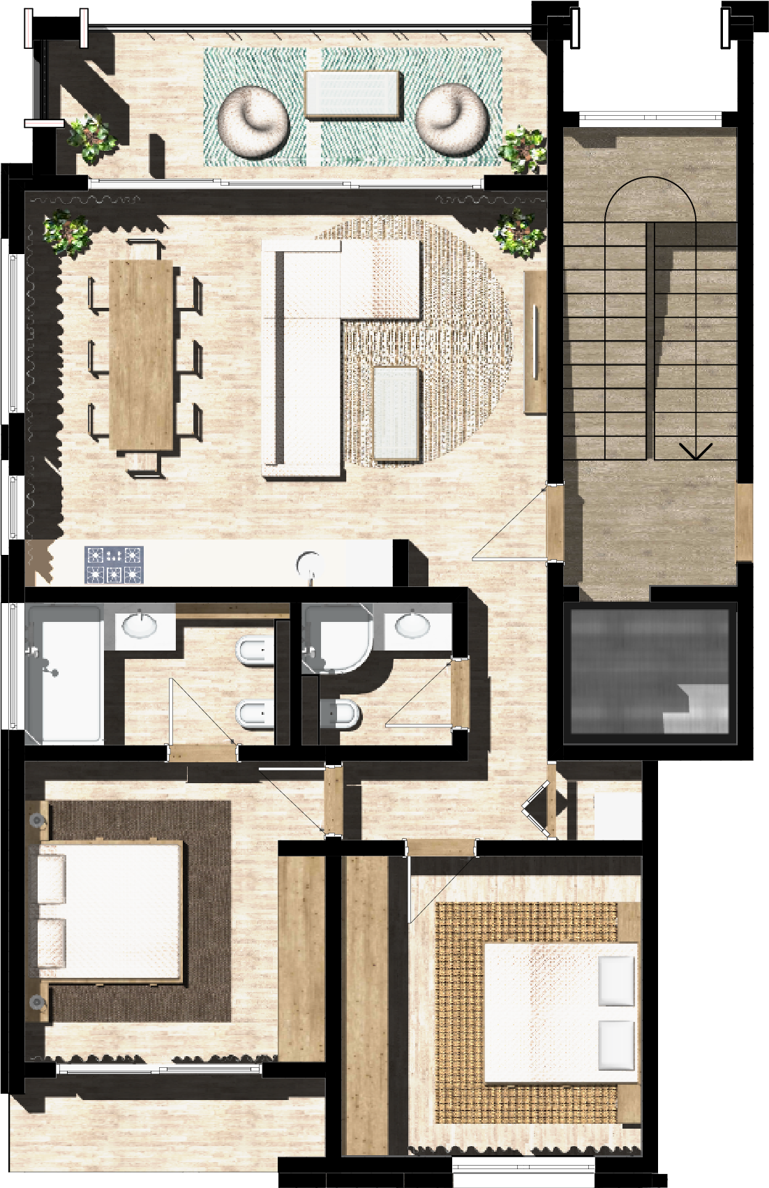 Апартаменты в Пунта-Кана, Доминиканская республика, 60м2 - стоимость 136&nbsp;000$ - Ref: 80928 фото 20