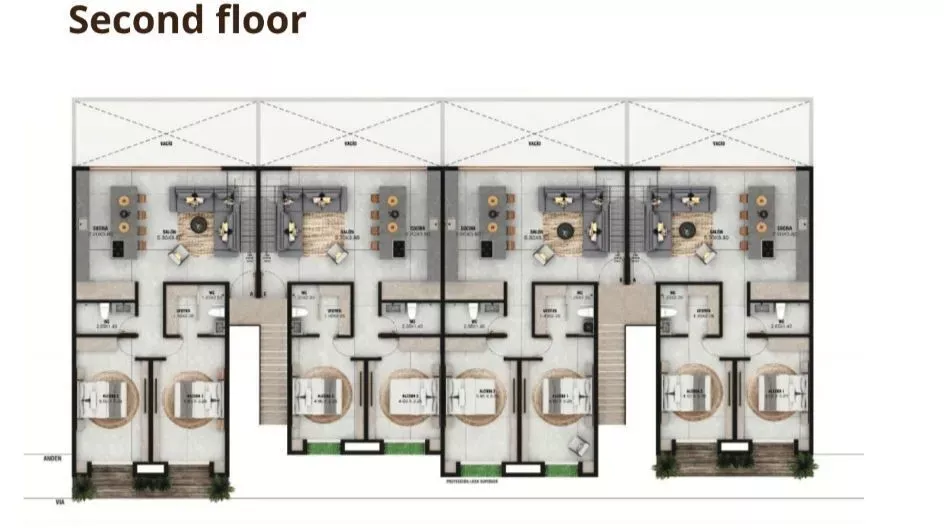 Таунхаус в Пунта-Кана, Доминиканская республика, 210м2 - стоимость 279&nbsp;000$ - Ref: 80942 фото 17