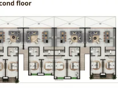 Таунхаус в Пунта-Кана, Доминиканская республика, 210м2 - стоимость 279&nbsp;000$ - Ref: 80942 фото 17
