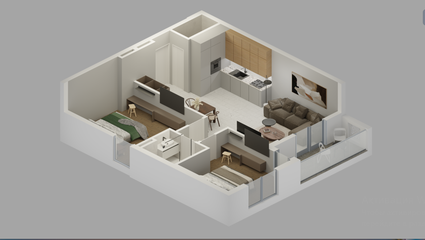 Апартаменты в Баре, Черногория, 73м2 - стоимость 163&nbsp;710€ - Ref: 81503 фото 3