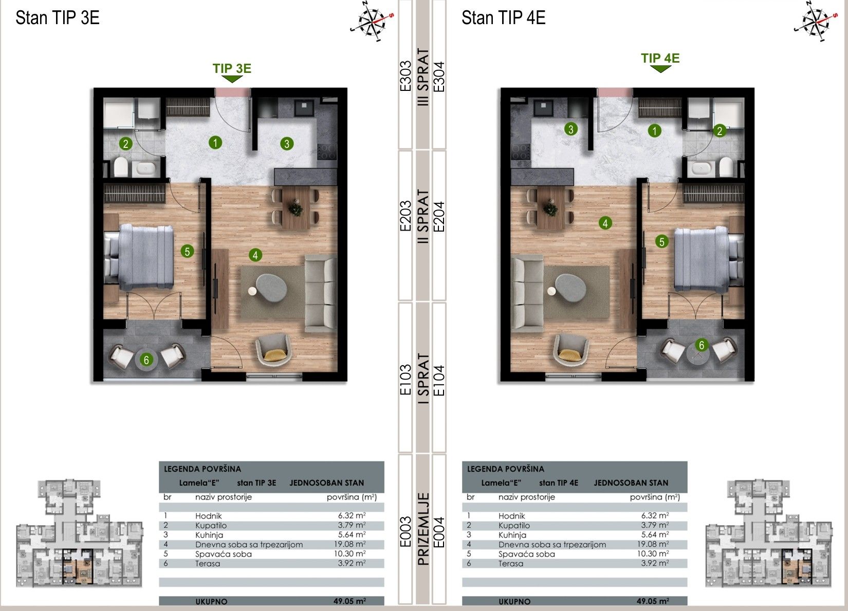 Апартаменты в Баре, Черногория, 70м2 - стоимость 139&nbsp;040€ - Ref: 81645 фото 3
