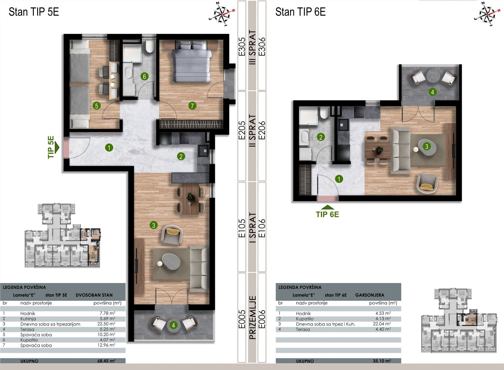 Апартаменты в Баре, Черногория, 70м2 - стоимость 139&nbsp;040€ - Ref: 81645 фото 4