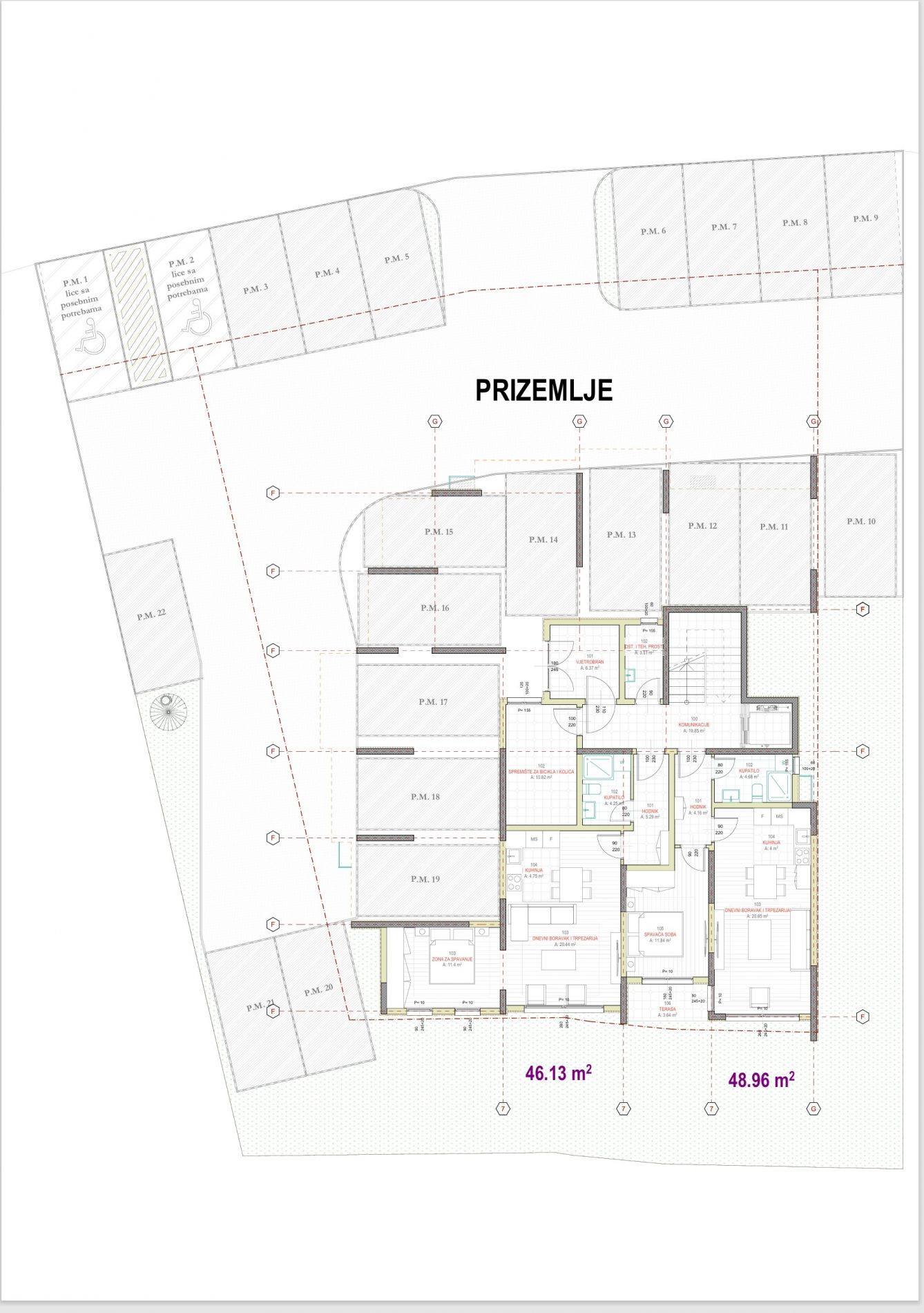Апартаменты в Баре, Черногория, 50м2 - стоимость 128&nbsp;336€ - Ref: 81646 фото 4