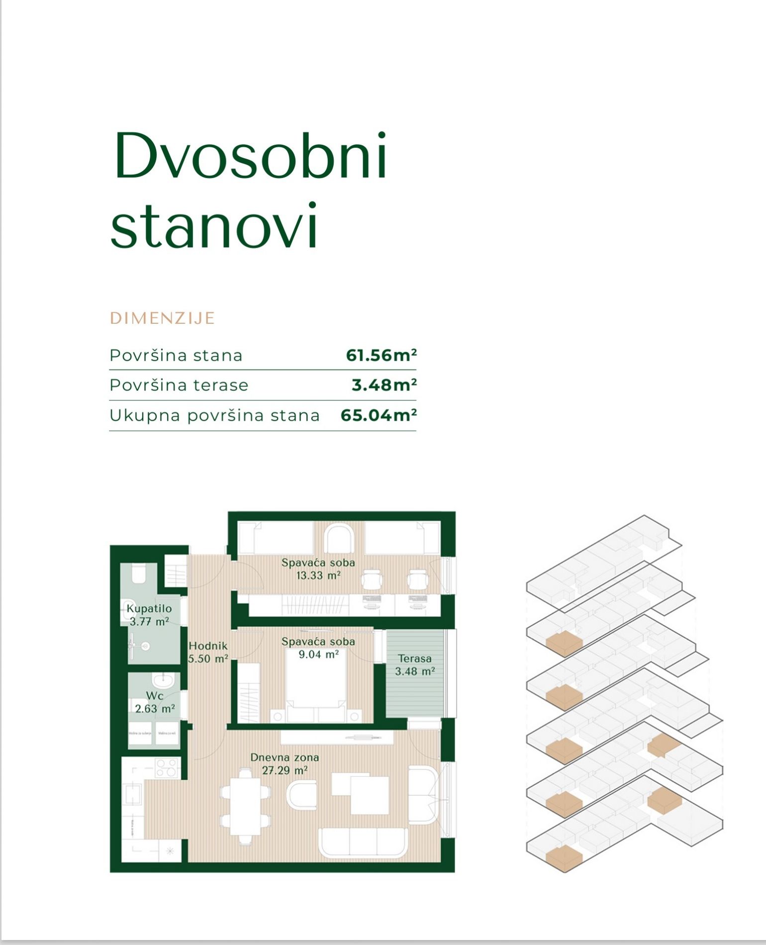 Апартаменты в Подгорице, Черногория, 46м2 - стоимость 113&nbsp;950€ - Ref: 81649 фото 10