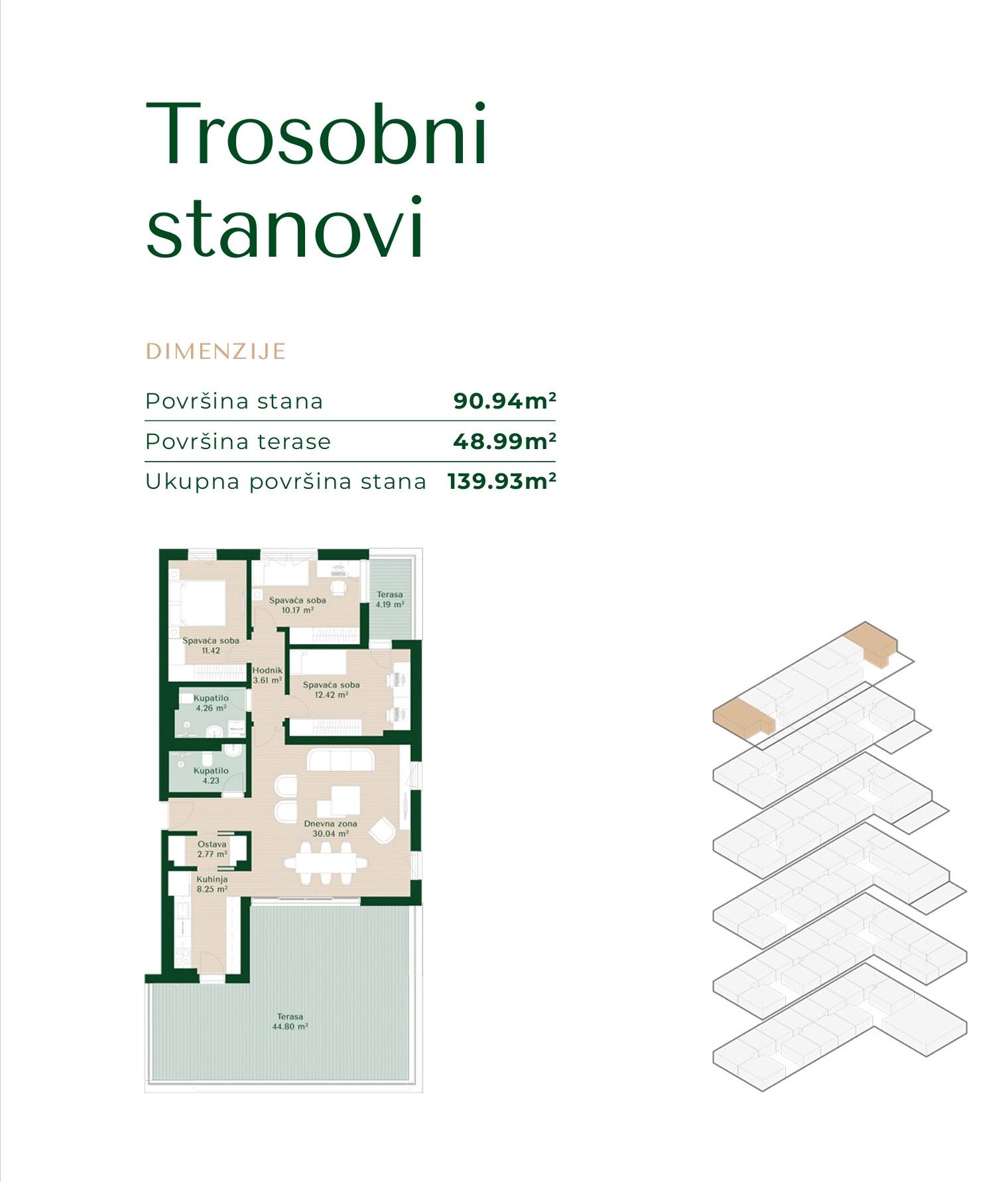 Апартаменты в Подгорице, Черногория, 46м2 - стоимость 113&nbsp;950€ - Ref: 81649 фото 14