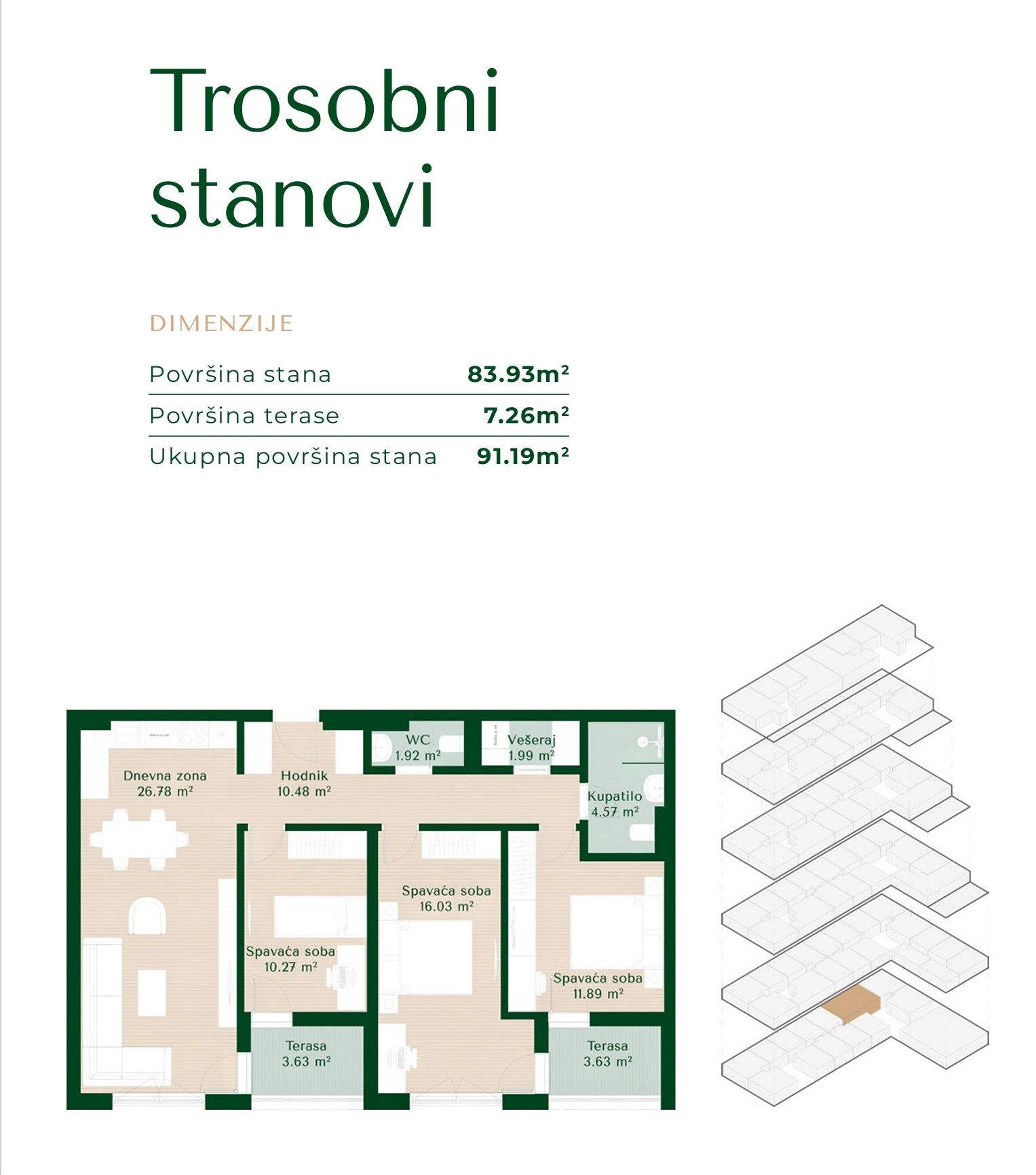 Апартаменты в Подгорице, Черногория, 46м2 - стоимость 113&nbsp;950€ - Ref: 81649 фото 16