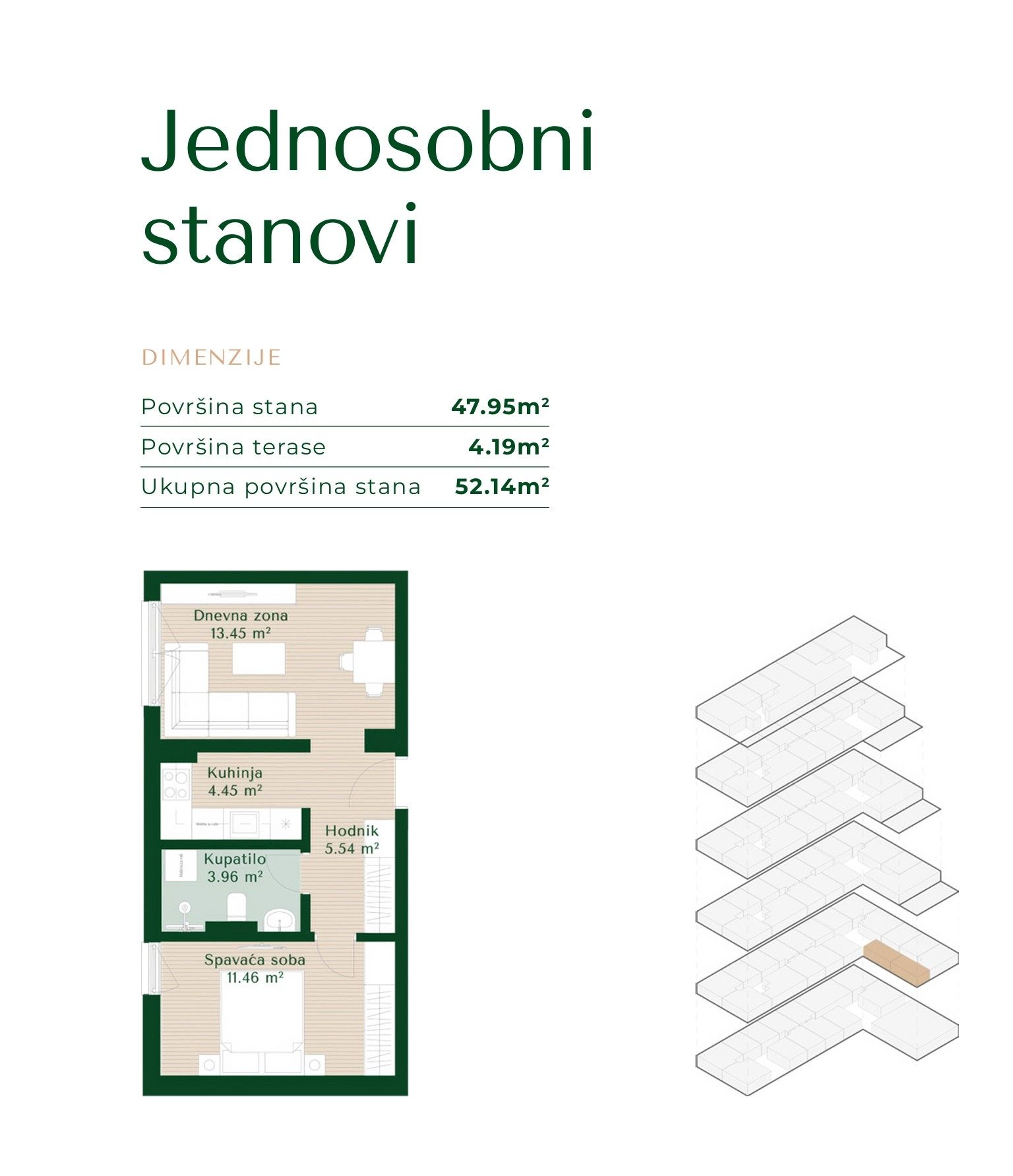 Апартаменты в Подгорице, Черногория, 46м2 - стоимость 113&nbsp;950€ - Ref: 81649 фото 8