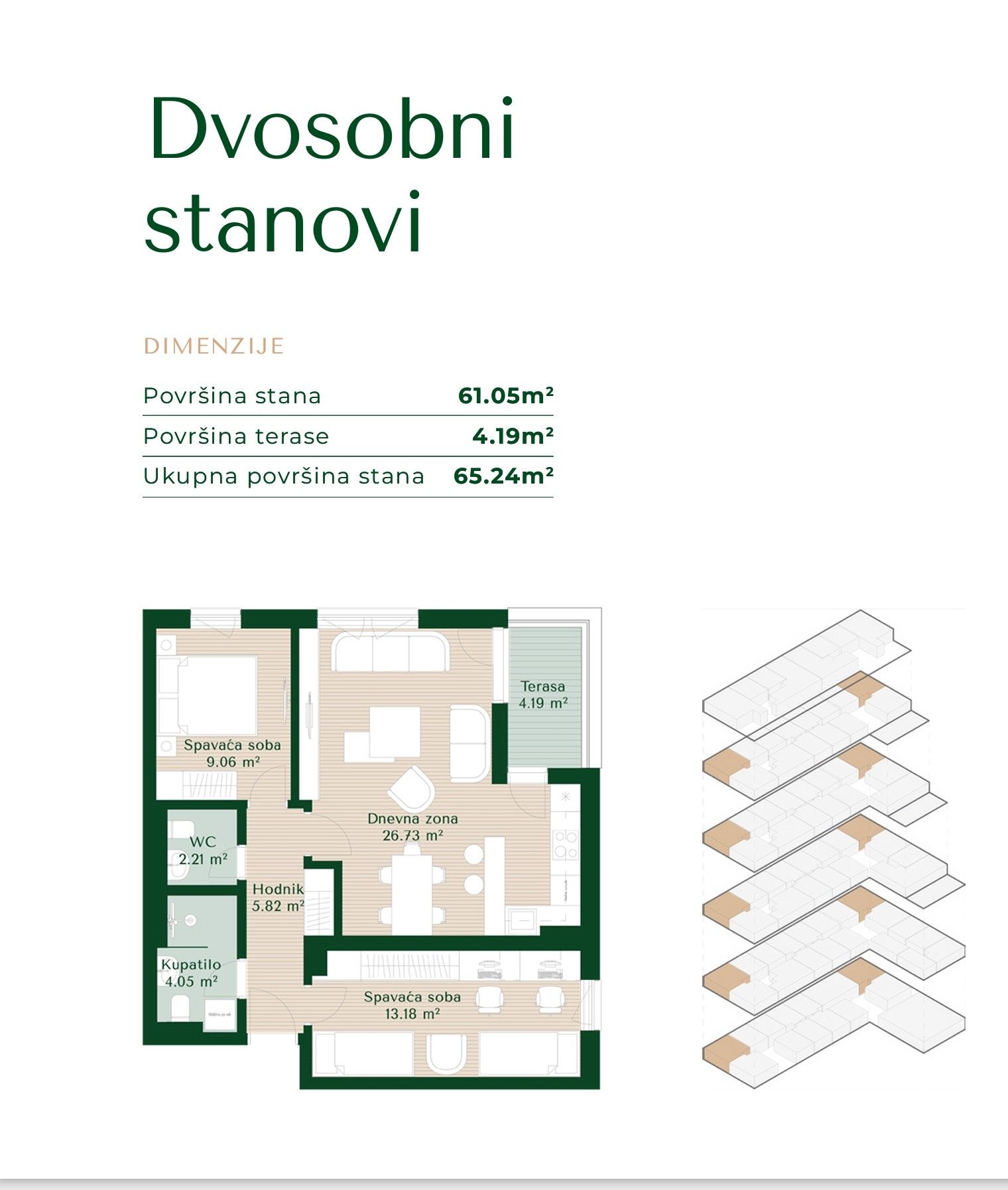 Апартаменты в Подгорице, Черногория, 46м2 - стоимость 113&nbsp;950€ - Ref: 81649 фото 9