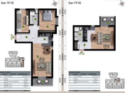 Апартаменты в Баре, Черногория, 70м2 - стоимость 139&nbsp;040€ - Ref: 81645 фото 4