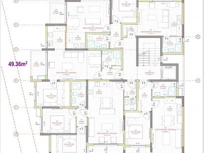 Апартаменты в Баре, Черногория, 50м2 - стоимость 128&nbsp;336€ - Ref: 81646 фото 6