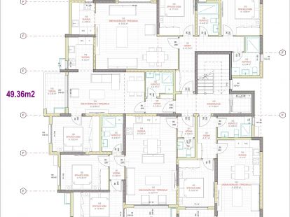 Апартаменты в Баре, Черногория, 50м2 - стоимость 128&nbsp;336€ - Ref: 81646 фото 7
