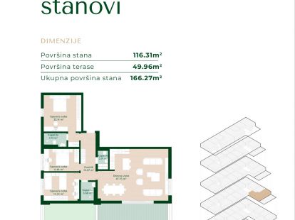 Апартаменты в Подгорице, Черногория, 46м2 - стоимость 113&nbsp;950€ - Ref: 81649 фото 15