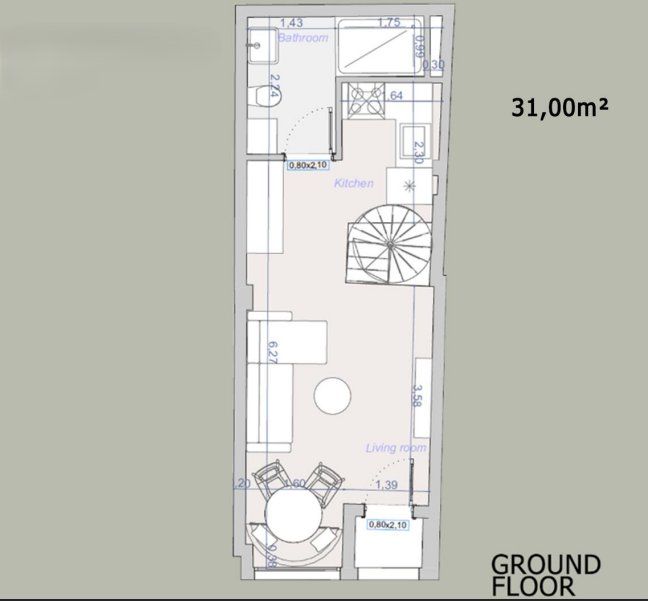 Апартаменты в Афинах, Греция, 66м2 - стоимость 250&nbsp;000€ - Ref: 81815 фото 1